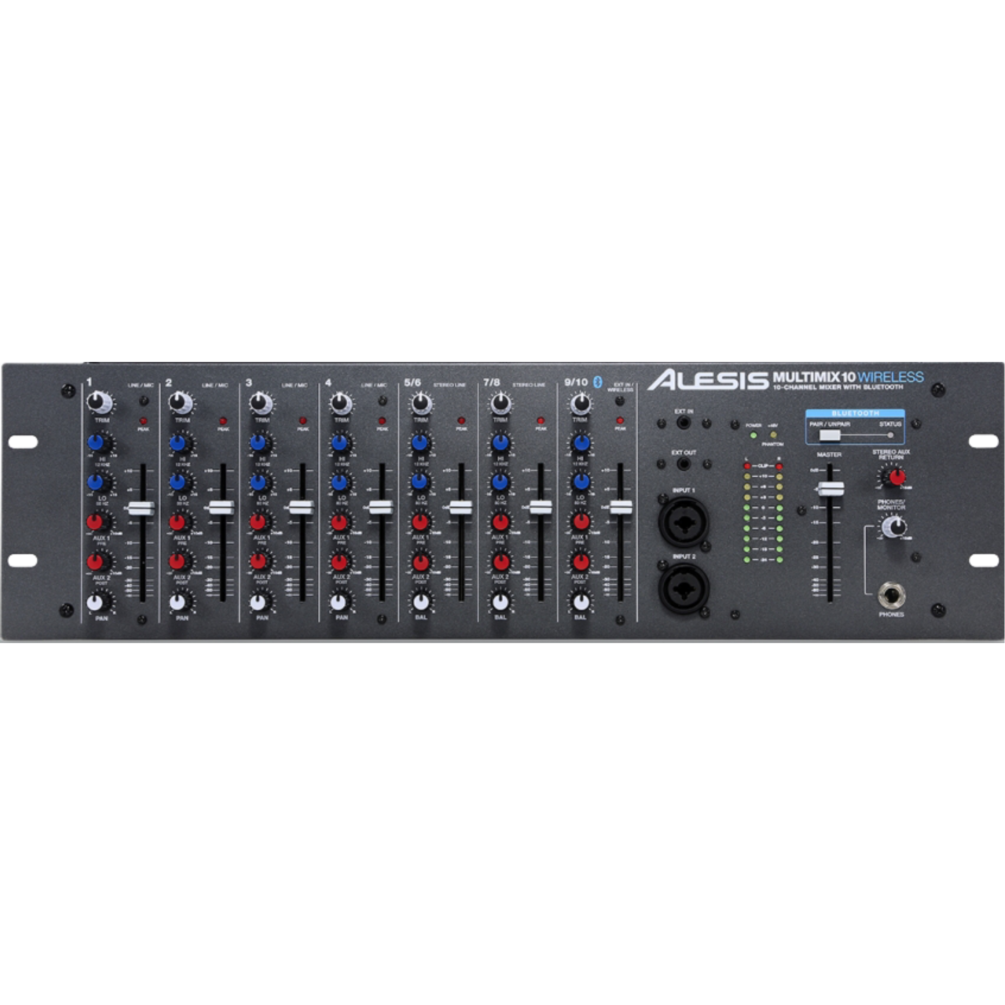 Audio　ALESIS　Mountable　MULTIMIX　Rack　WIRELESS　10　Mixer