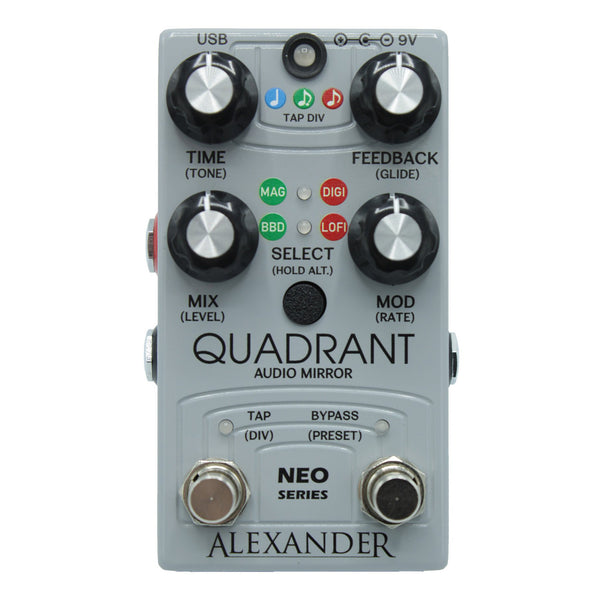 Alexander Pedals Quadrant Audio Mirror