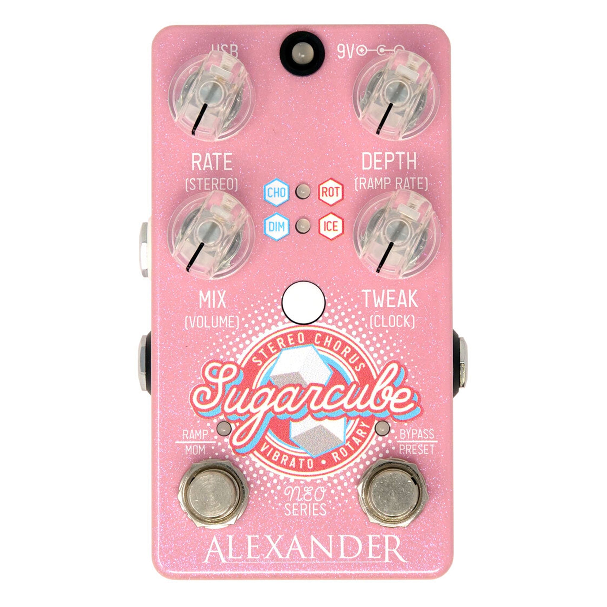 ALEXANDER PEDALS SUGARCUBE SACCHARINE PINK