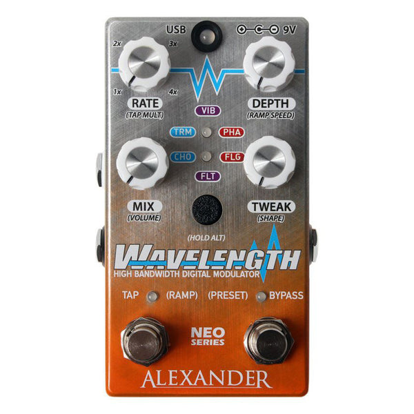 ALEXANDER PEDALS WAVELENGTH ORANGE