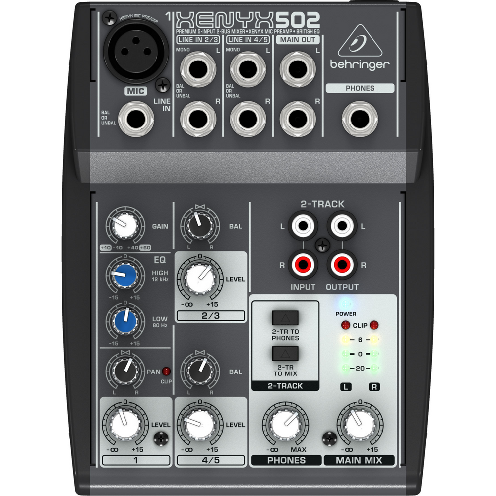BEHRINGER XENYX 502