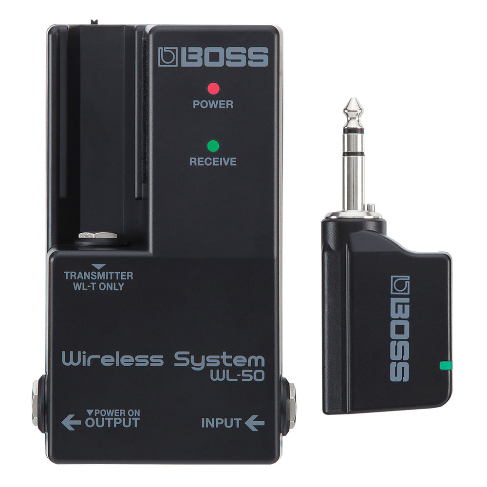 BOSS WL-50 GUITAR WIRELESS SYSTEM FOR PEDALBOARDS