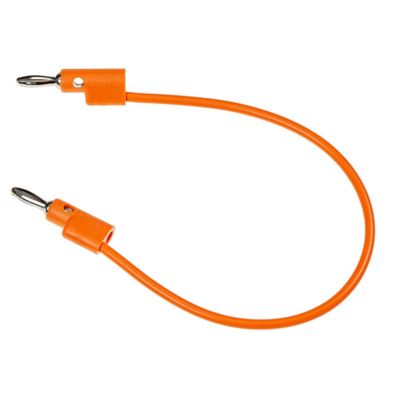 Buchla Banana Cable 10" Orange