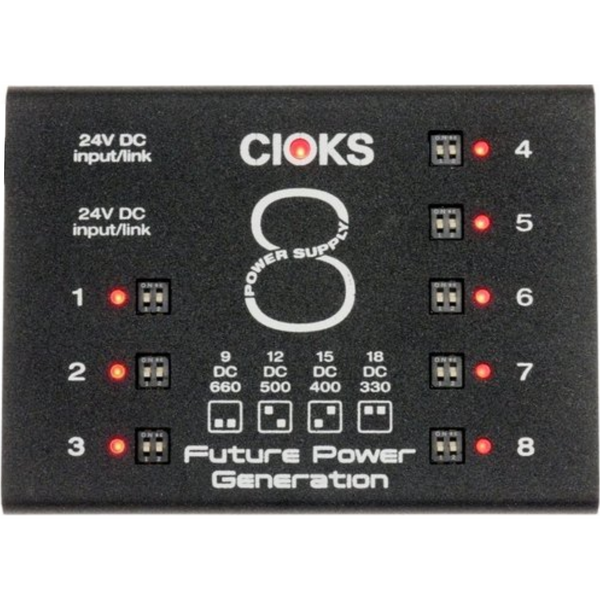 Cioks 8 (Expander Kit) - 8 Isolated Outlets, incl. 24V