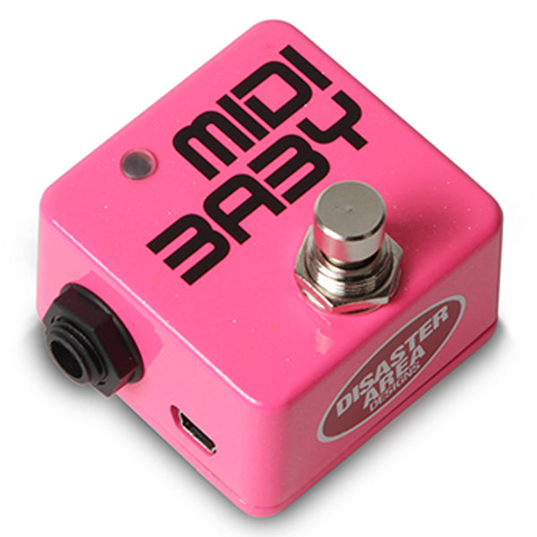 DISASTER AREA MIDI BABY HOT PINK