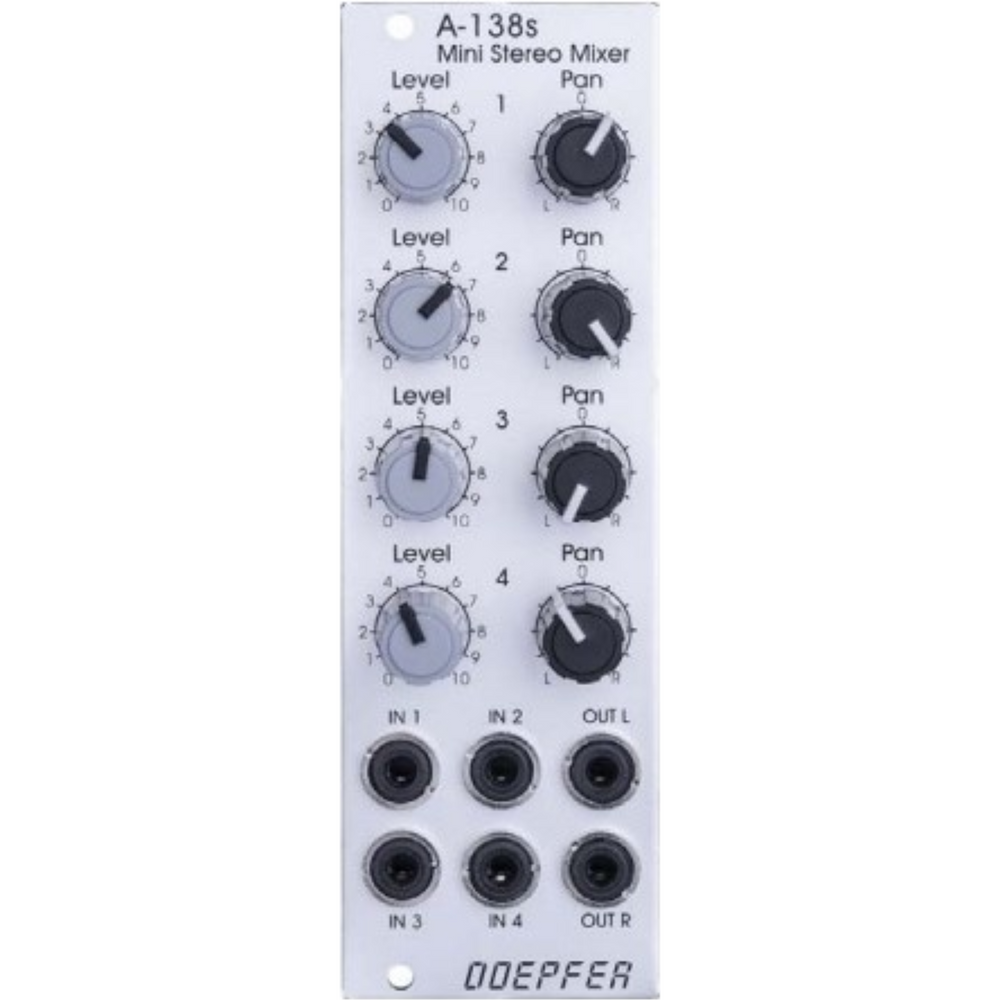 Doepfer A-138S Mini Stereo Mixer