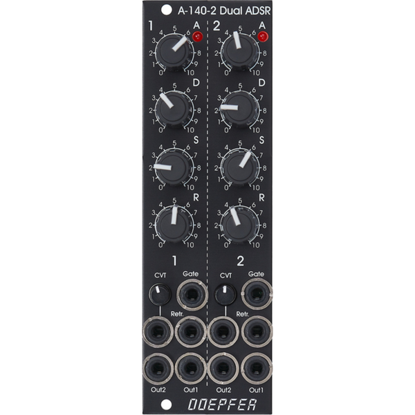 新作揃え Doepfer A-140-2V Dual Mini ADSR Vintage Edition Black 鍵盤楽器