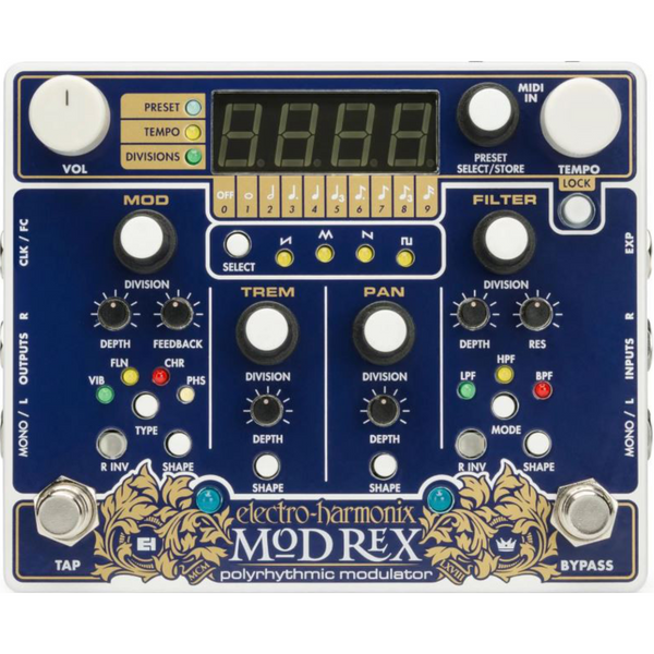 Electro-Harmonix Mod Rex Polyrhythmic Modulator