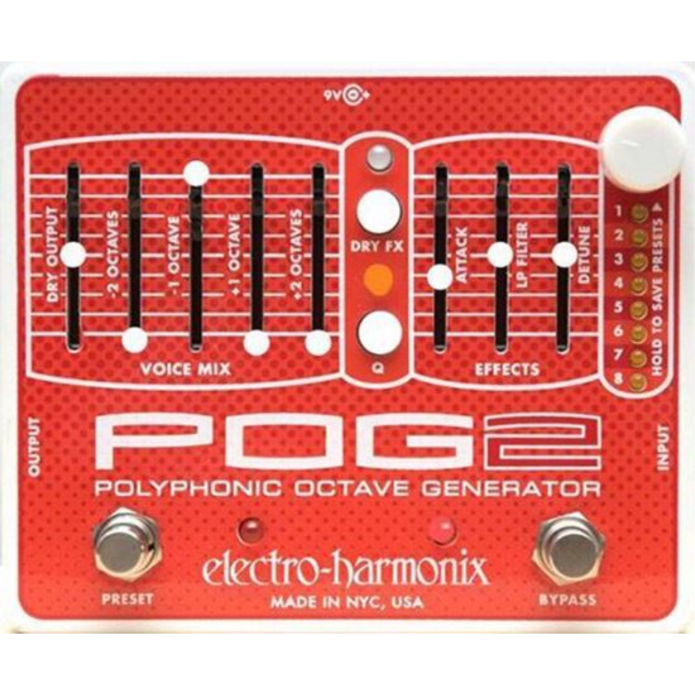 Electro-Harmonix POG 2 Poly Octave Generator 2 Electro-Harmonix POG 2 Poly Octave Generator 2