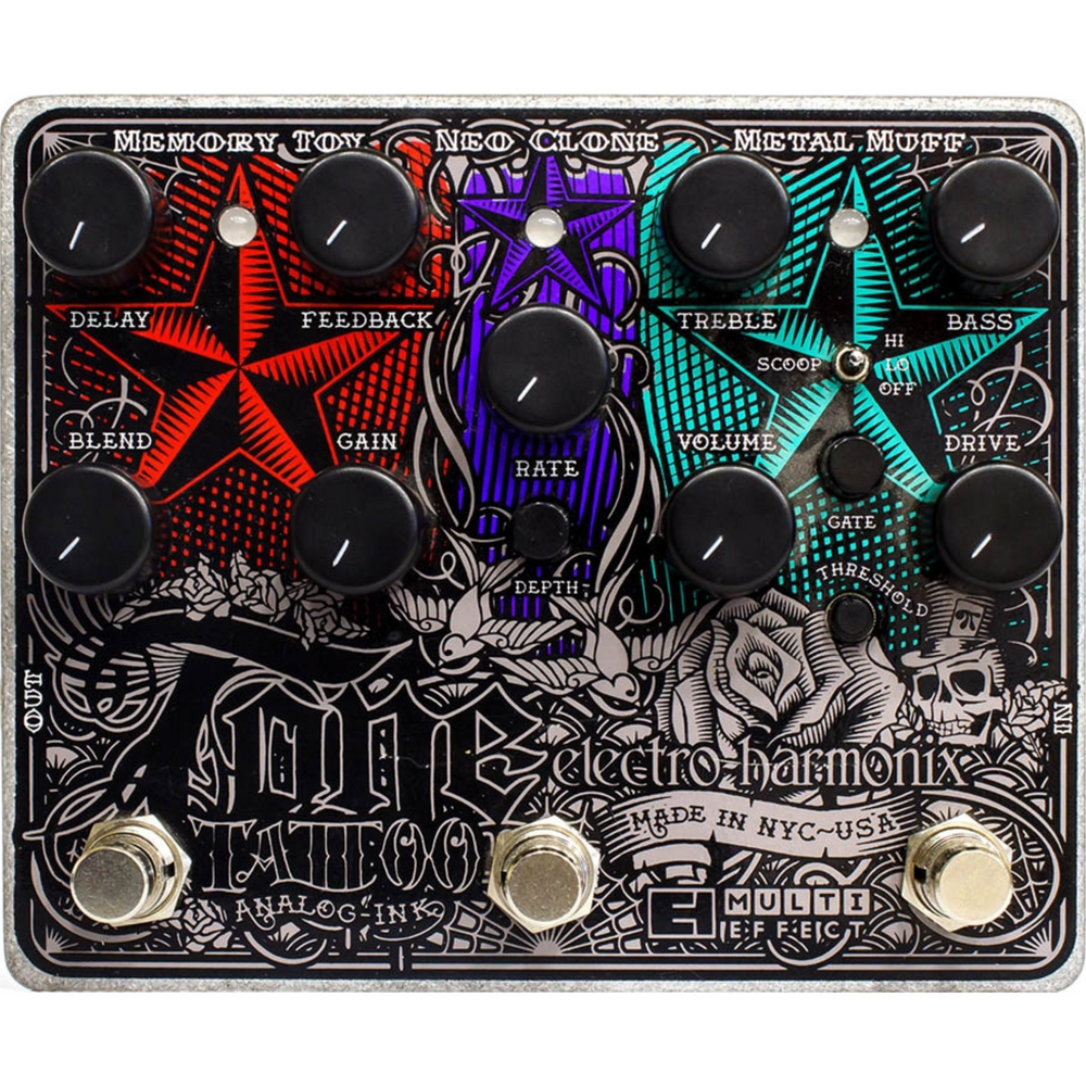 Electro-Harmonix Tone Tattoo Analog Multi-Effects