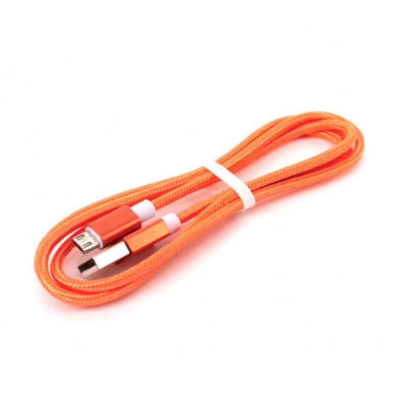 ELECTROSMITH ORANGE MICRO USB CABLE