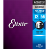 ELIXIR 11075 ACOU GTR-6STR-PW-LITE-MD GAUGE .012 - .056