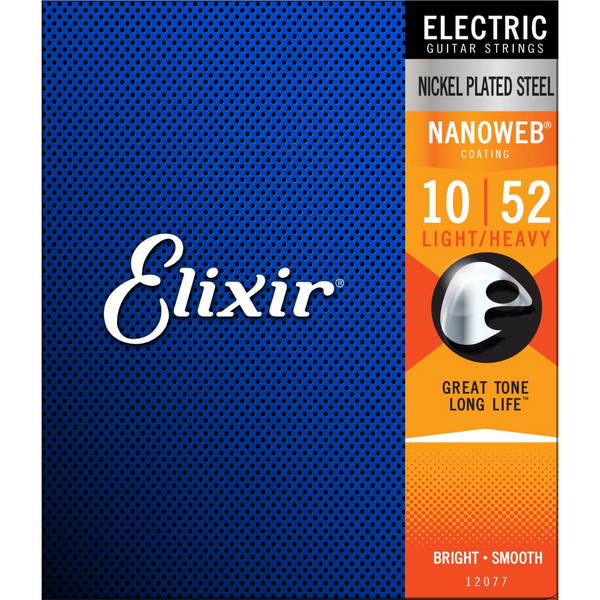 ELIXIR 12077 ELEC GTR-6STR-NW-LT-HVY GAUGE .010 - .052