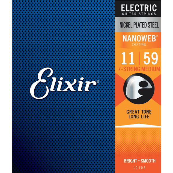 ELIXIR 12106 ELEC GTR-7STR-MED 11-59