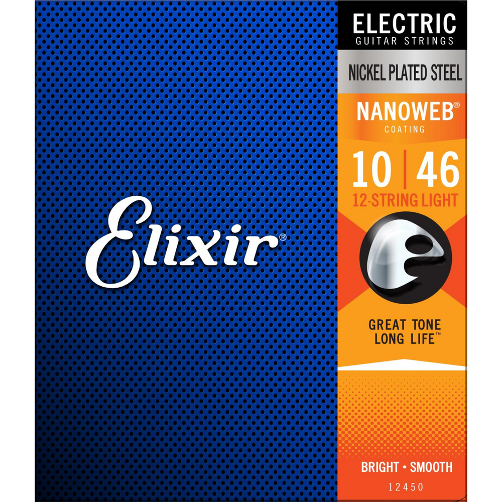 ELIXIR 12450 ELEC GTR-12STR-NWLITE /GAUGE .010 - .046