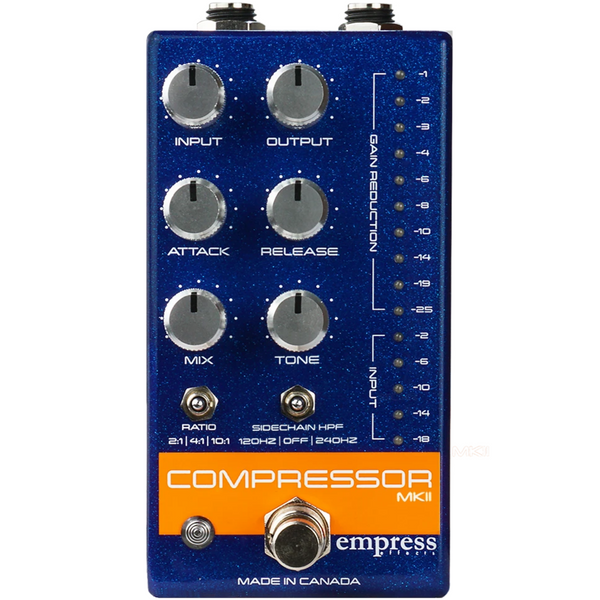 Empress Effects Bass Compressor mkⅡ Blue Empress Effects Compressor MKII Blue