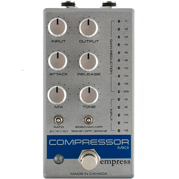 Empress Effects Compressor MKII Silver