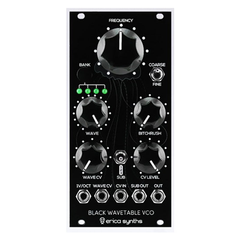 ERICA SYNTHS BLACK WAVETABLE VCO