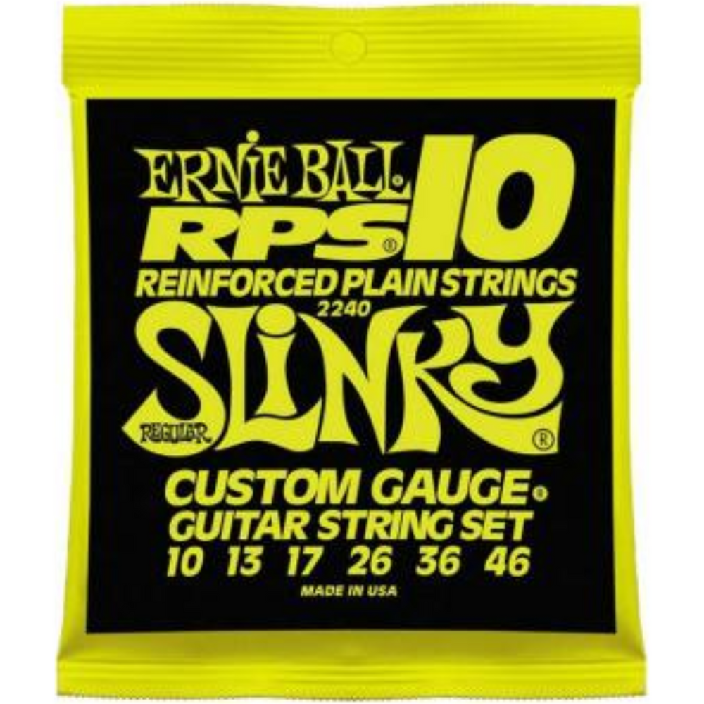 ERNIE BALL EB-2240 REINFORCED PLAIN REG 10-46