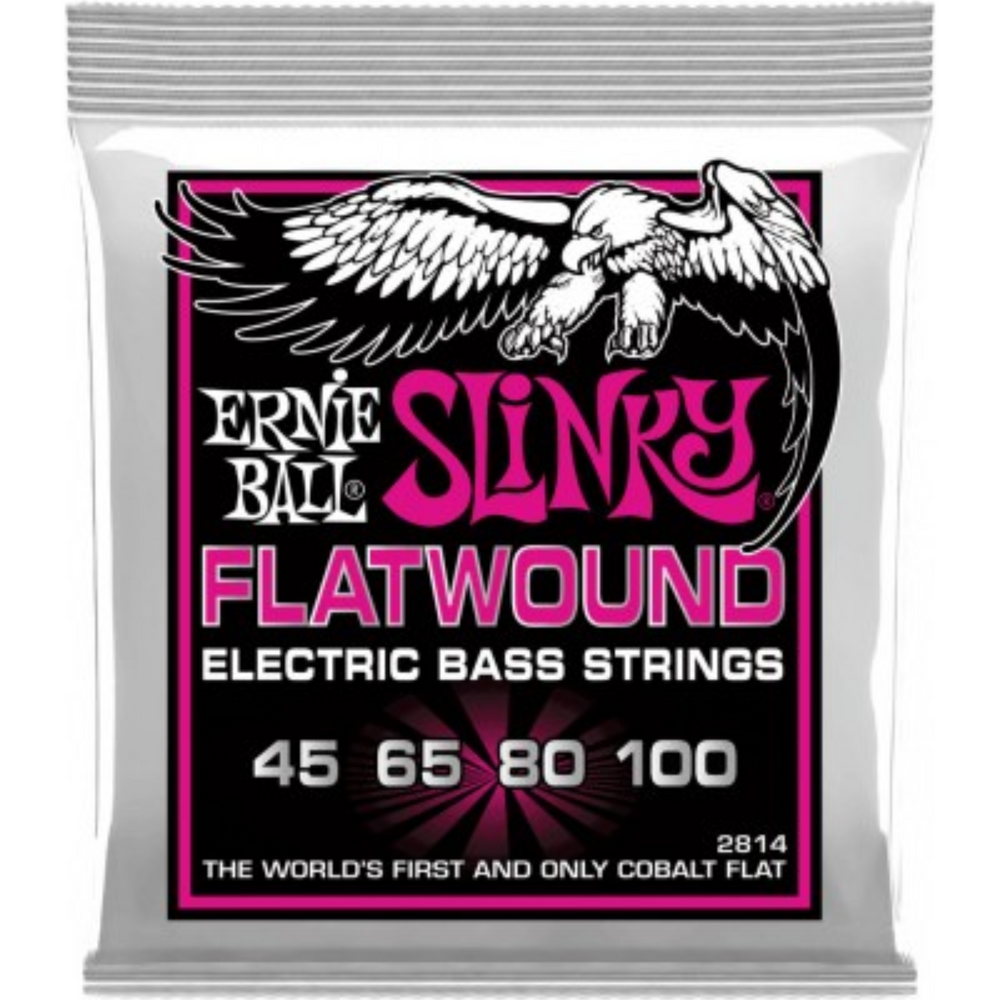 Ernie Ball Slinky Flatwound Super 45-100