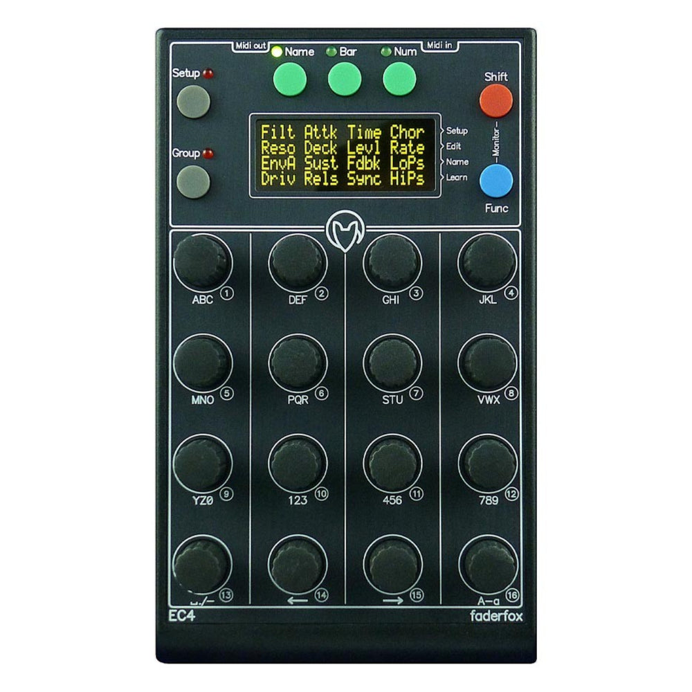 Faderfox UC4 Universal DJ MIDI Controller - Free Shipping!