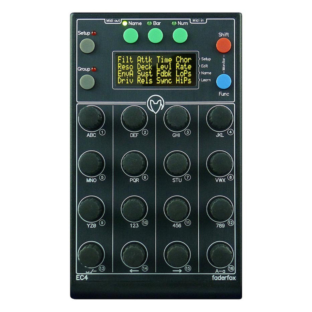 Faderfox EC4 USB Midi Encoder Controller