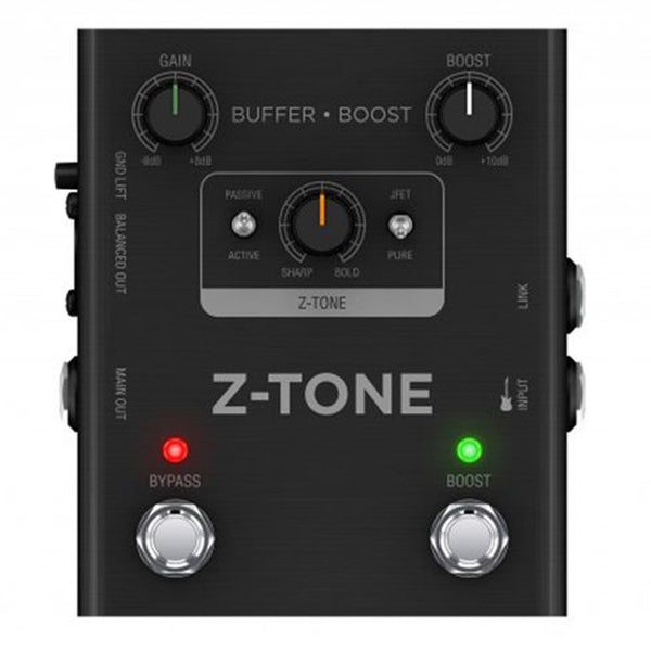 IK Multimedia Z-TONE Buffer Boost Preamp/DI Pedal