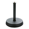 K&M 232-BLACK TABLE MIC STAND ROUND WEIGHT BASE