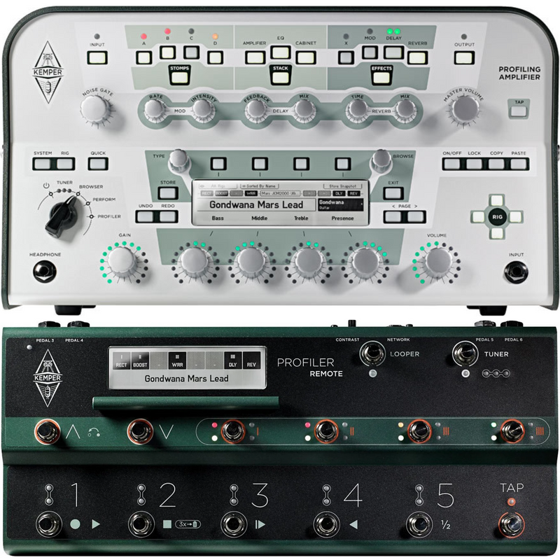 KEMPER PROFILER HEAD + REMOTE WHITE