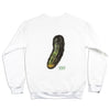 MOOG AUDIO WHITE CREWNECK PICKLE SMALL