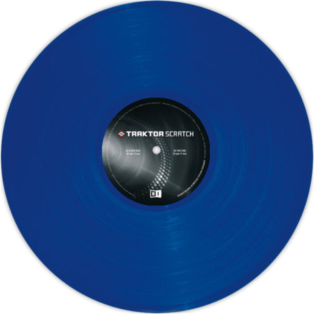Native Instruments Scratch Control Vinyl MK2 Blue