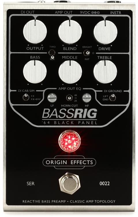 Origin Effects Bassrig '64 Black Panel