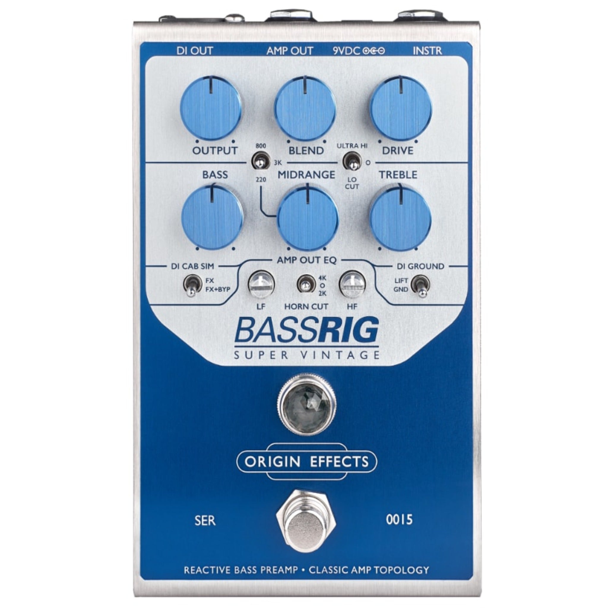 ORIGIN EFFECTS BASSRIG SUPER VINTAGE