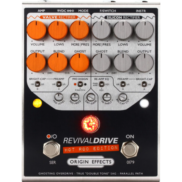 ORIGIN EFFECTS REVIVALDRIVE HOT ROD EDITION STANDARD