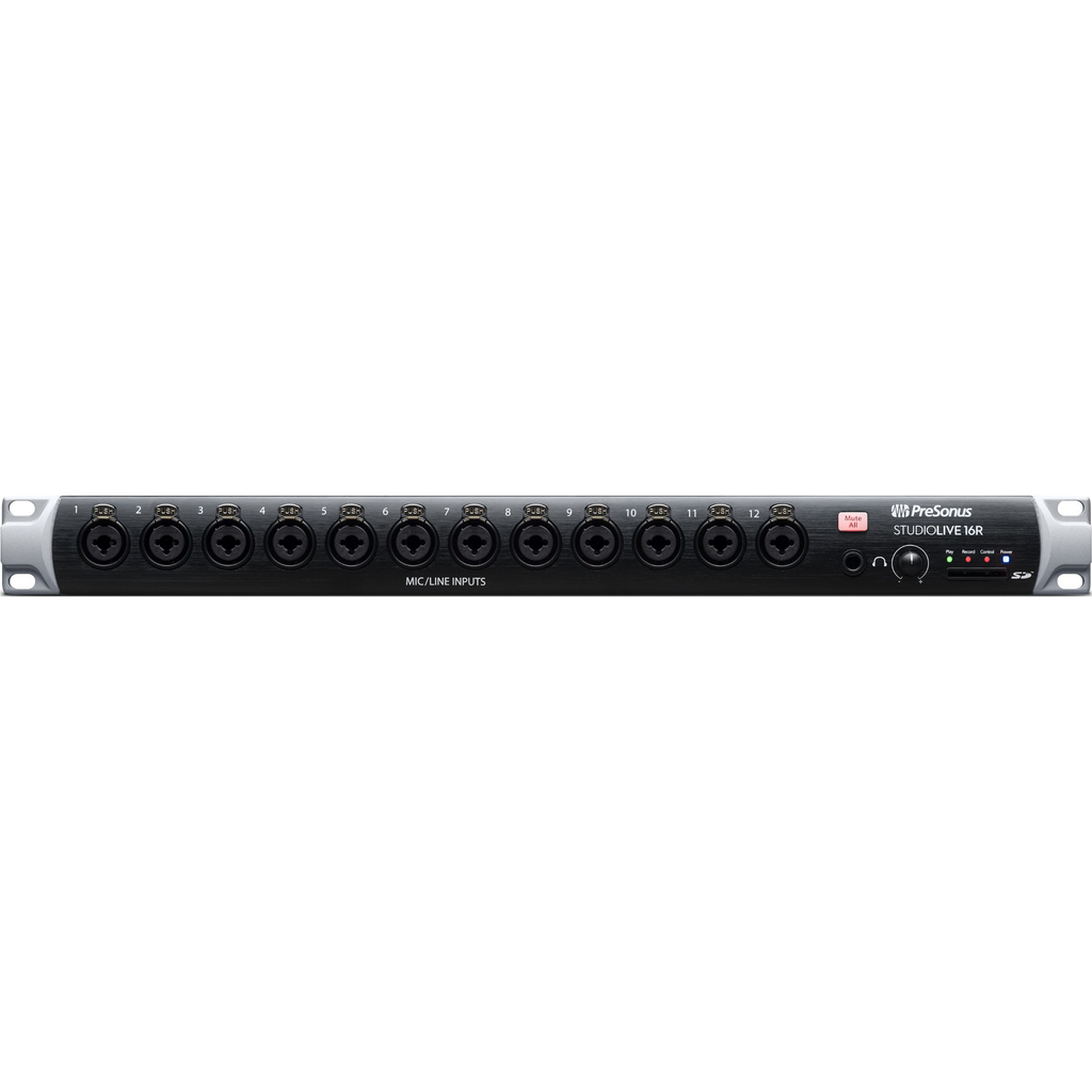 PreSonus StudioLive 16R - 18-Input, 16-Channel Stage Box and Rack Mixer