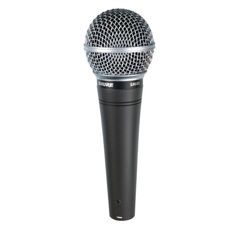 Shure SM48S-LC Cardioid Dynamic Vocal Microphone