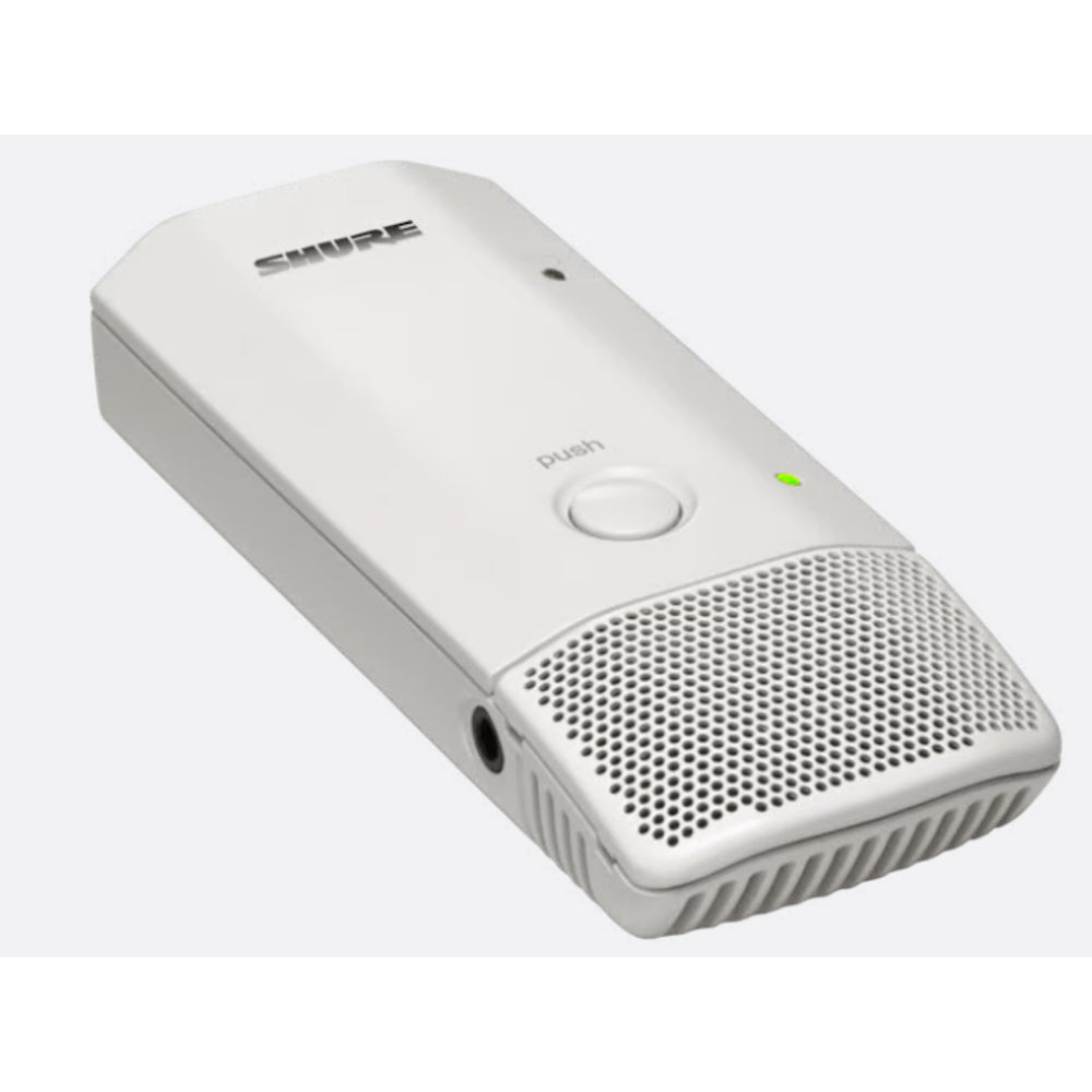 SHURE MXW6W/C - cardioid wireless boundry transmitter WHITE