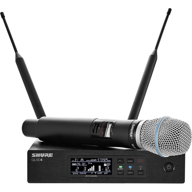 Shure QLXD24/B87A-G50 Wireless System With QLXD2/BETA87A