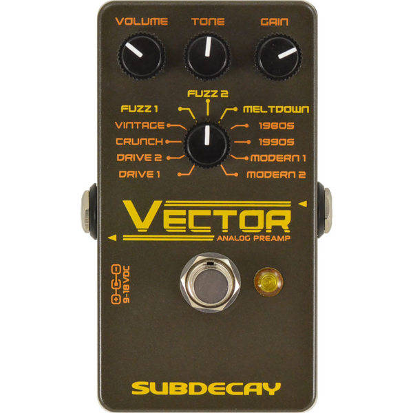 SUBDECAY VECTOR ANALOG PREAMP