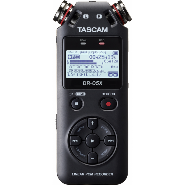 Tascam DR-05X Stereo Handheld Digital Audio Recorder