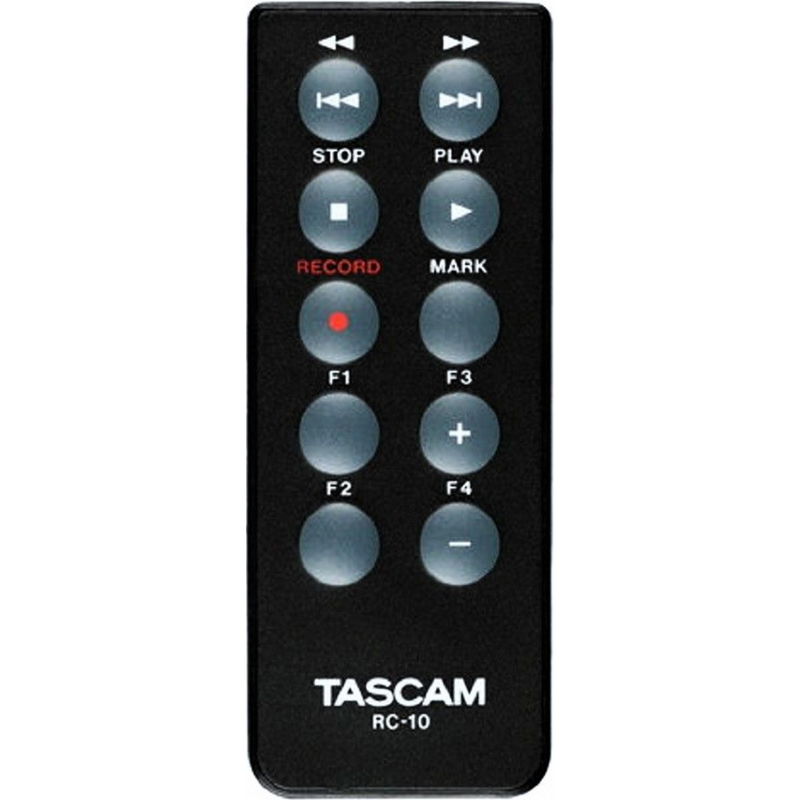 Tascam RC-10 Télécommande avec ou sans fil pour enregistreurs de la série DR