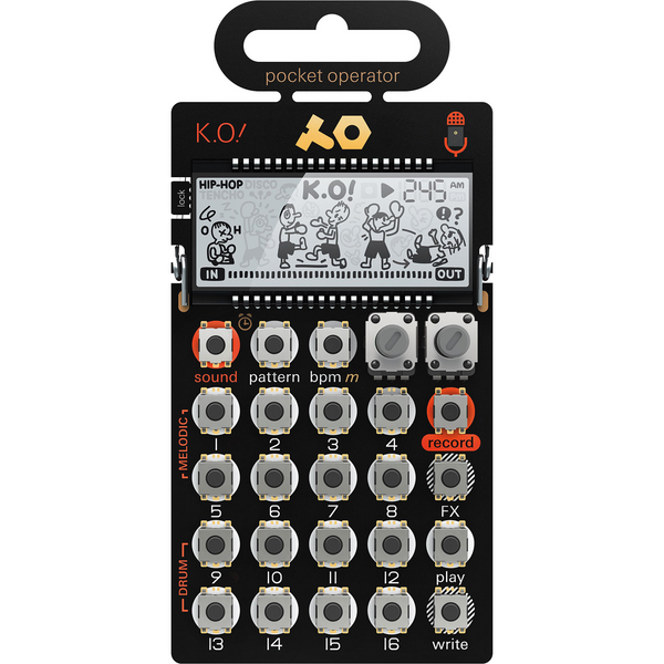 teenage engineering PO-33 KO Pocket Operator Micro Sampler