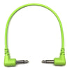 Tendrils Right Angled Eurorack Patch Cable 15CM Lime