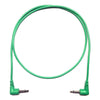 TENDRILS RIGHT ANGLED EURORACK PATCH CABLE 90CM EMERALD