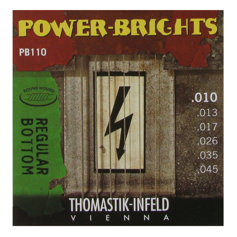 THOMASTIK INFELD TGPB110 GUITAR SET, POWER BRIGHTS