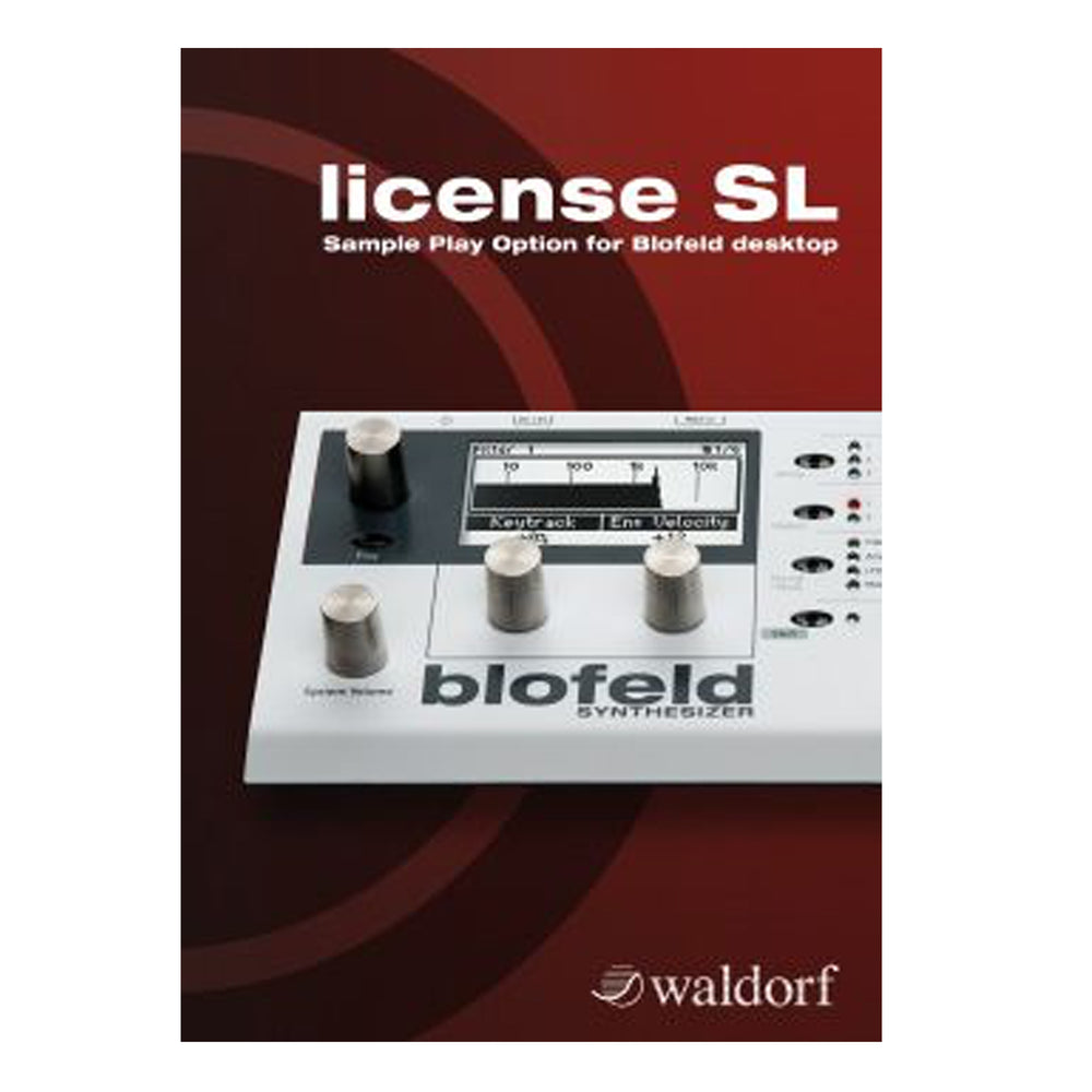 Waldorf License SL Blofeld Sample Option Upgrade
