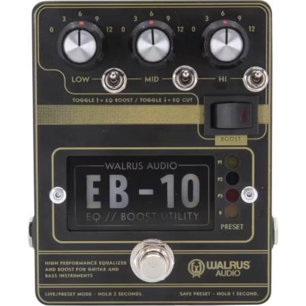 WALRUS AUDIO EB-10 NOIR