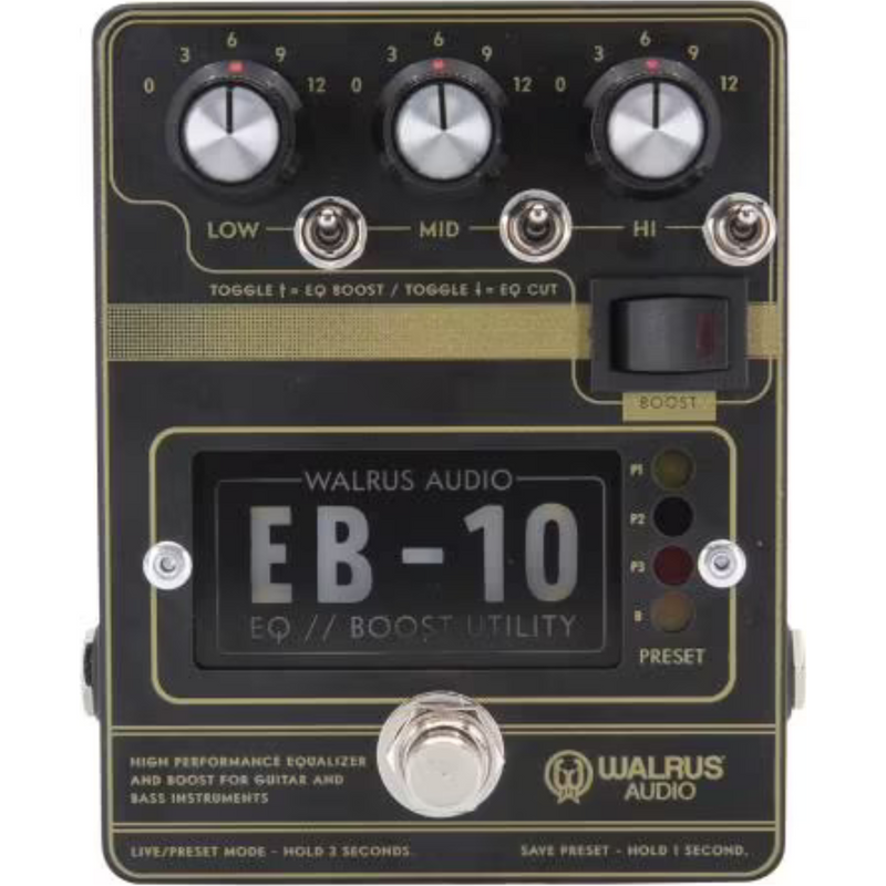 WALRUS AUDIO EB-10 BLACK