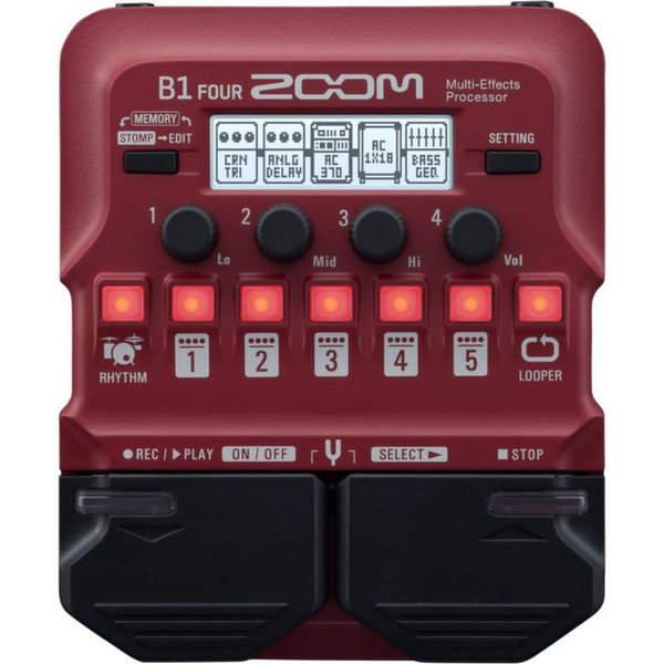 Zoom B1 Four Multi-Efects Processor