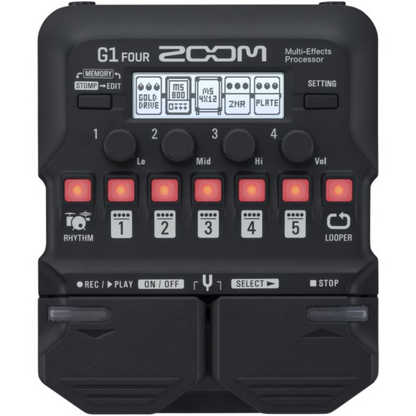 PROCESSEUR MULTI-EFFETS ZOOM G1 FOUR